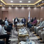Management Board of Aswan Sporting Club visited Aswan University and praised its sporting facilities